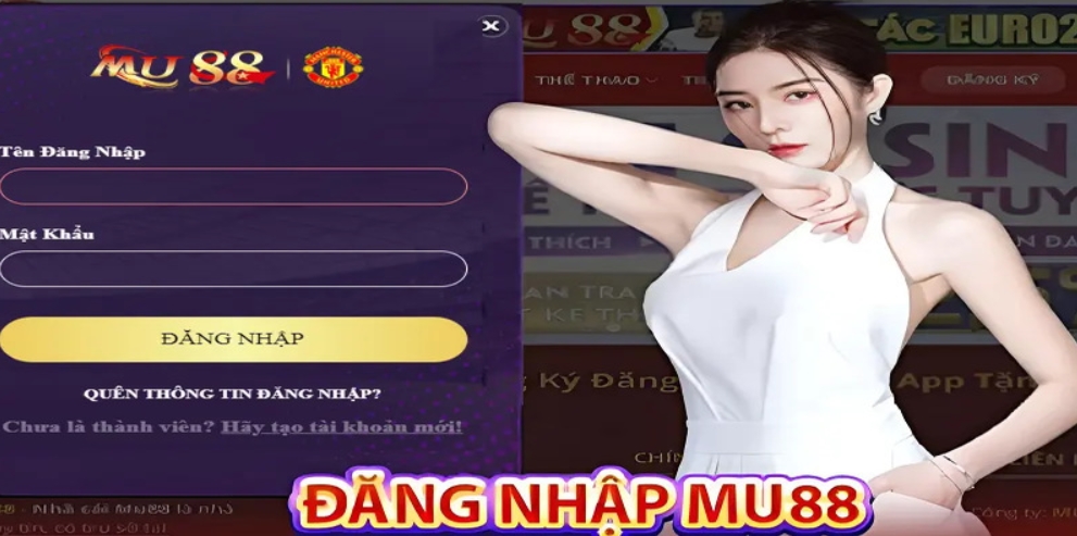 Các bước đăng nhập Mu88